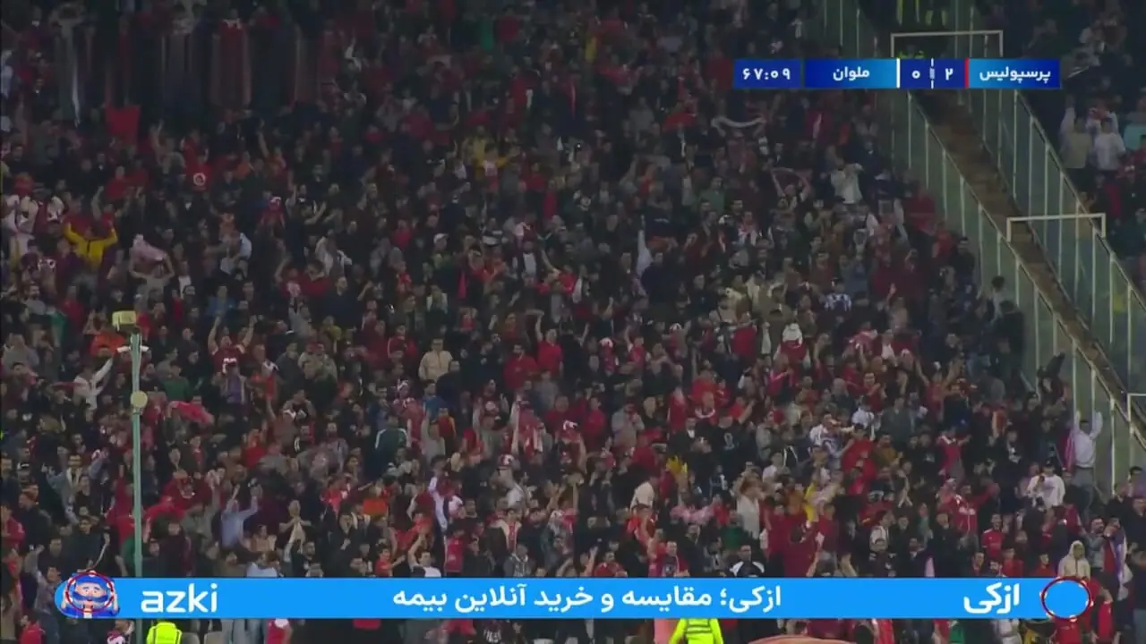   گل دوم پرسپولیس به ملوان + ویدئو 