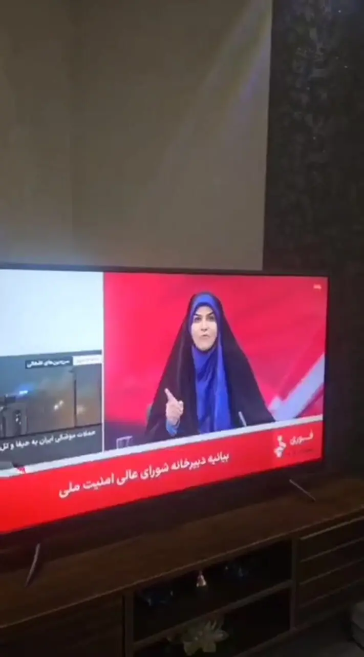 فوری / لحظه حمله اسرائیل به صداسیما