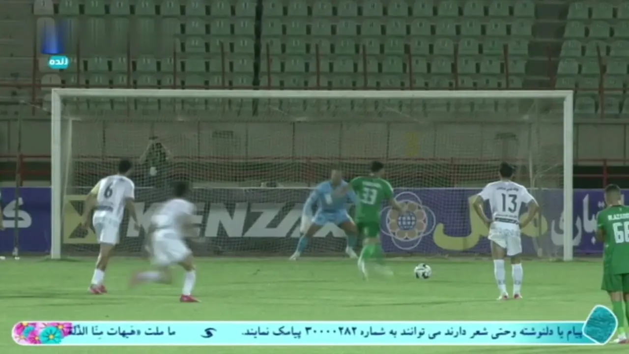 خلاصه بازی شمس‌آذر 4 - چادرملو 4