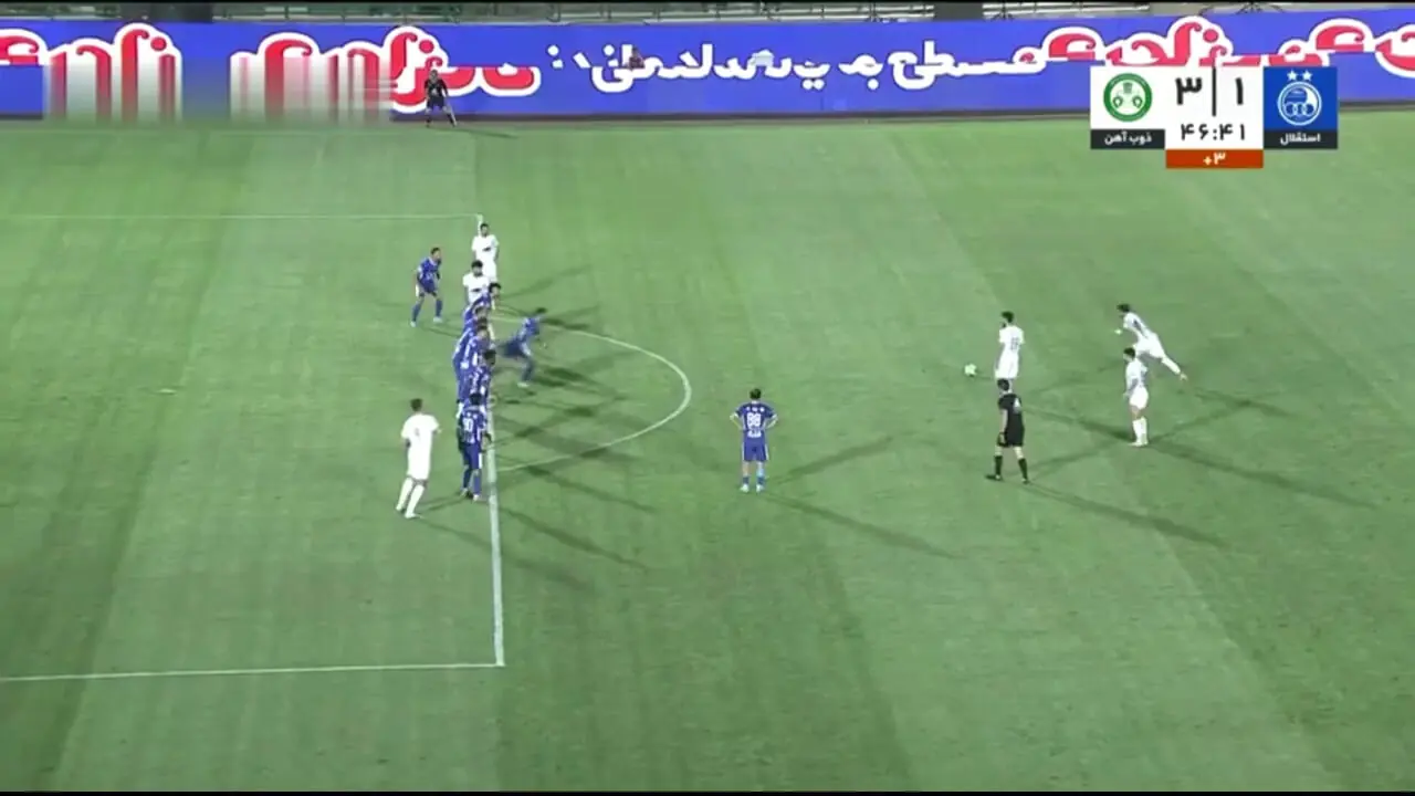 خلاصه بازی استقلال 3 - ذوب آهن 3