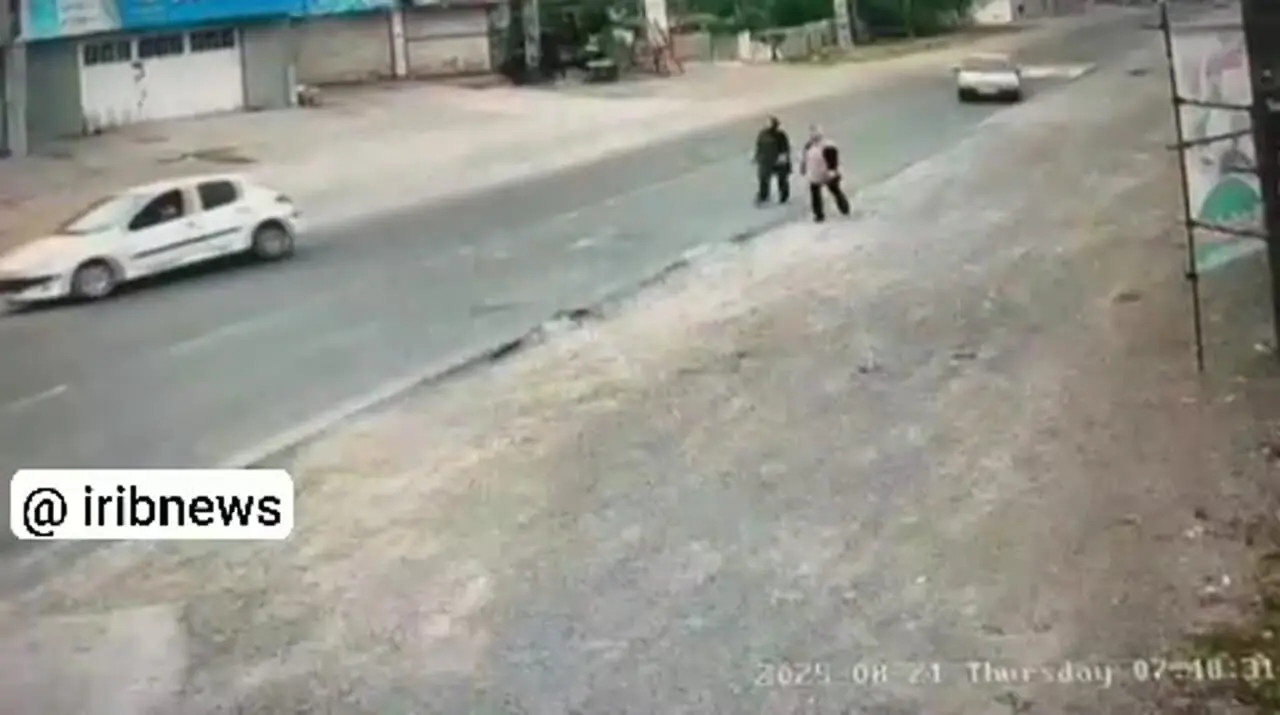 تصادف عمدی و مرگبار در نوشهر؛ ثبت لحظه حادثه در ویدئو