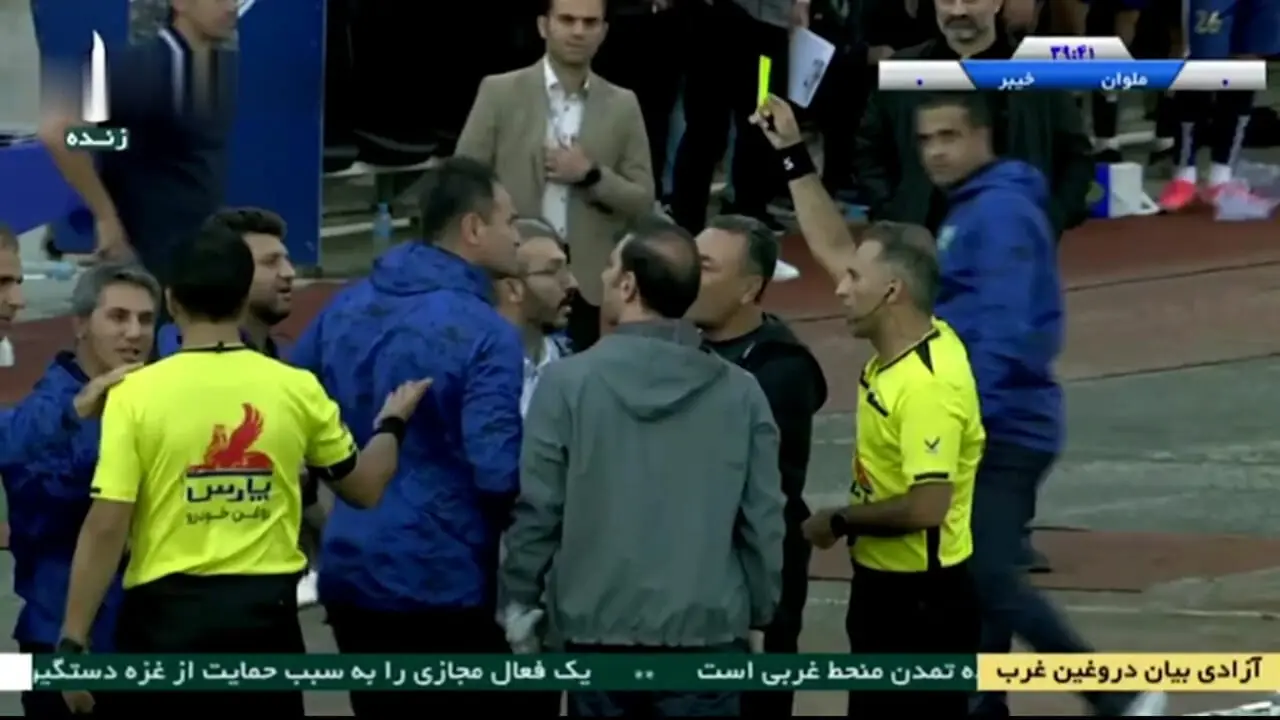 خلاصه بازی ملوان 1 - خیبر خرم آباد 0