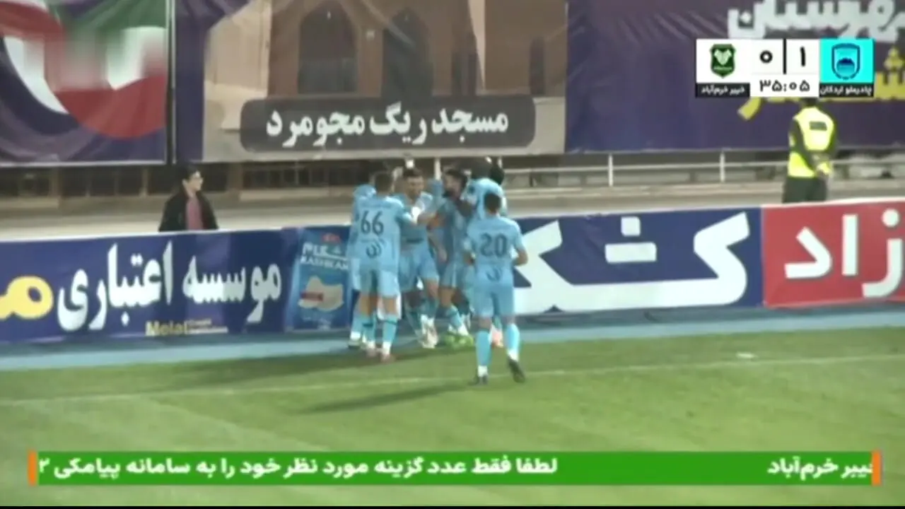 گل اول چادرملو به خیبر