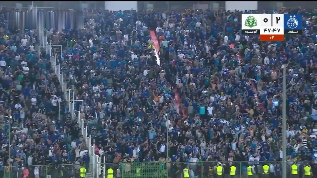 گل دوم استقلال به آلومینیوم