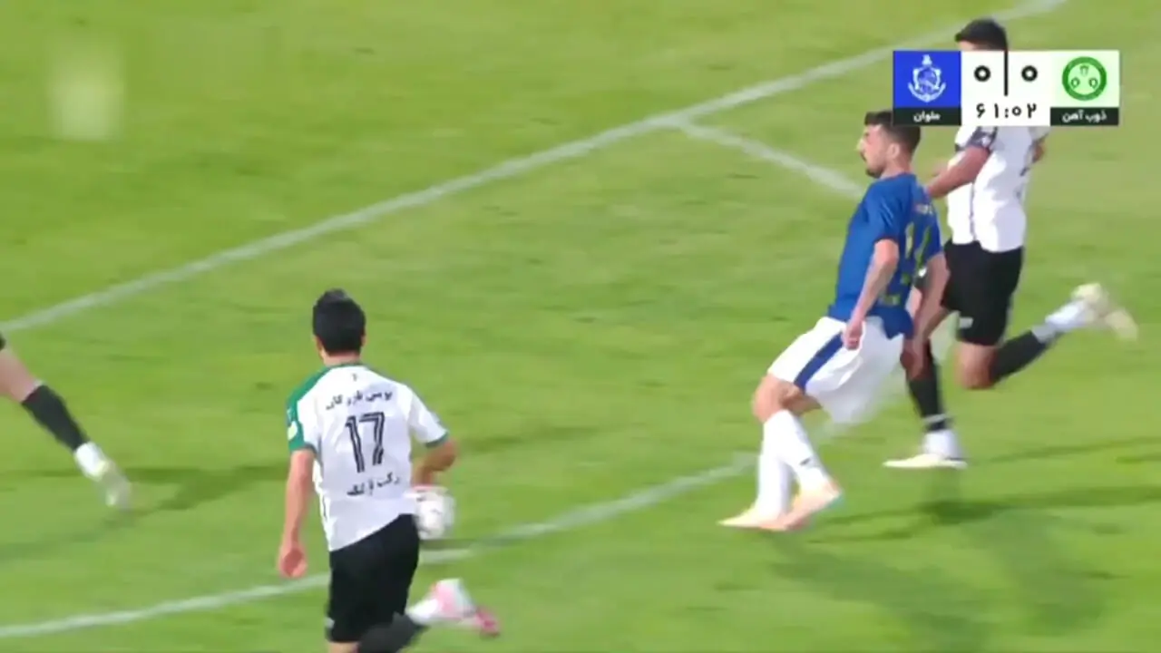 خلاصه بازی ذوب آهن 0 - ملوان 0
