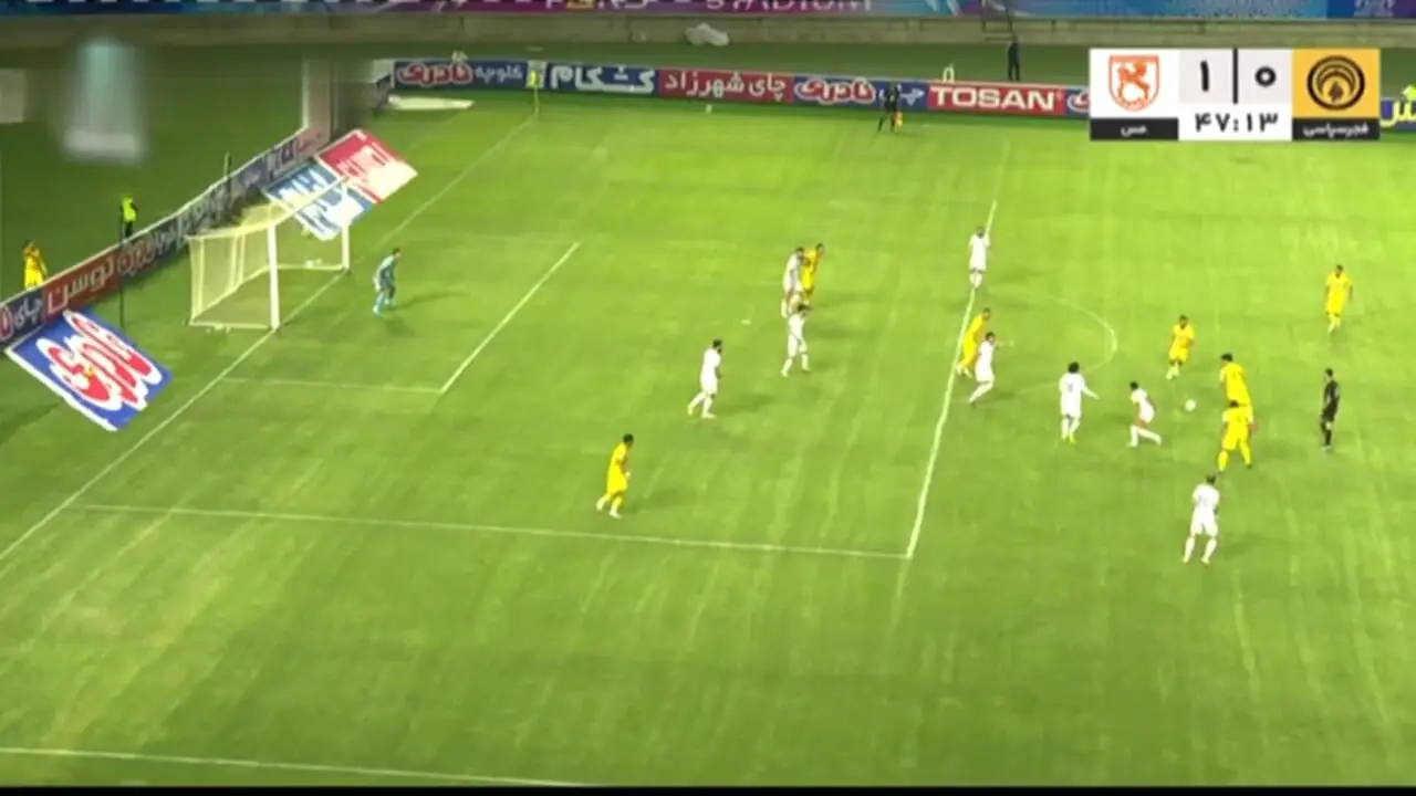 خلاصه بازی فجر سپاسی 1 - مس رفسنجان 1