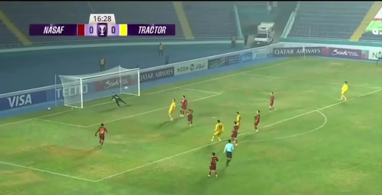 گل اول و زیبای تراکتور به نسف قارشی توسط رگی لوشکیا