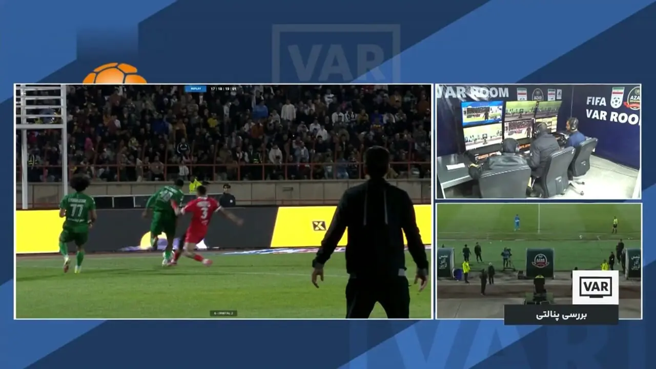 خلاصه بازی شمس آذر 1 - 2 پرسپولیس؛ صدر جدول قرمز پوش شد