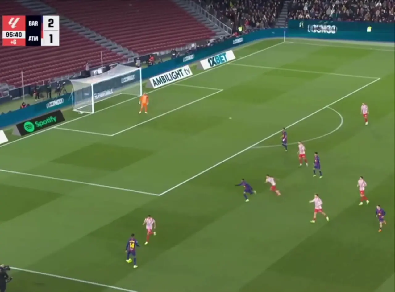 تیر خلاص فران تورس به اتلتیکو مادرید / گل سوم بارسلونا