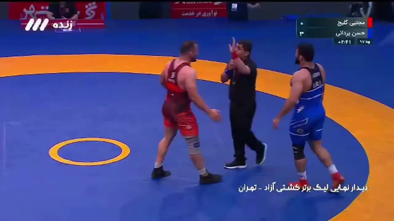 پیروزی قاطع حسن یزدانی در فینال؛ ستاره استقلال جویبار گلیج را مغلوب کرد