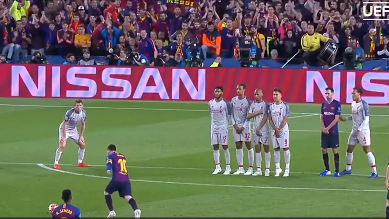 ضربه کاشته استثنائی مسی به لیورپول