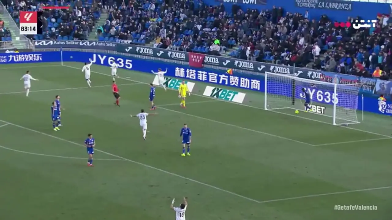 خلاصه بازی ختافه 0 - والنسیا 1