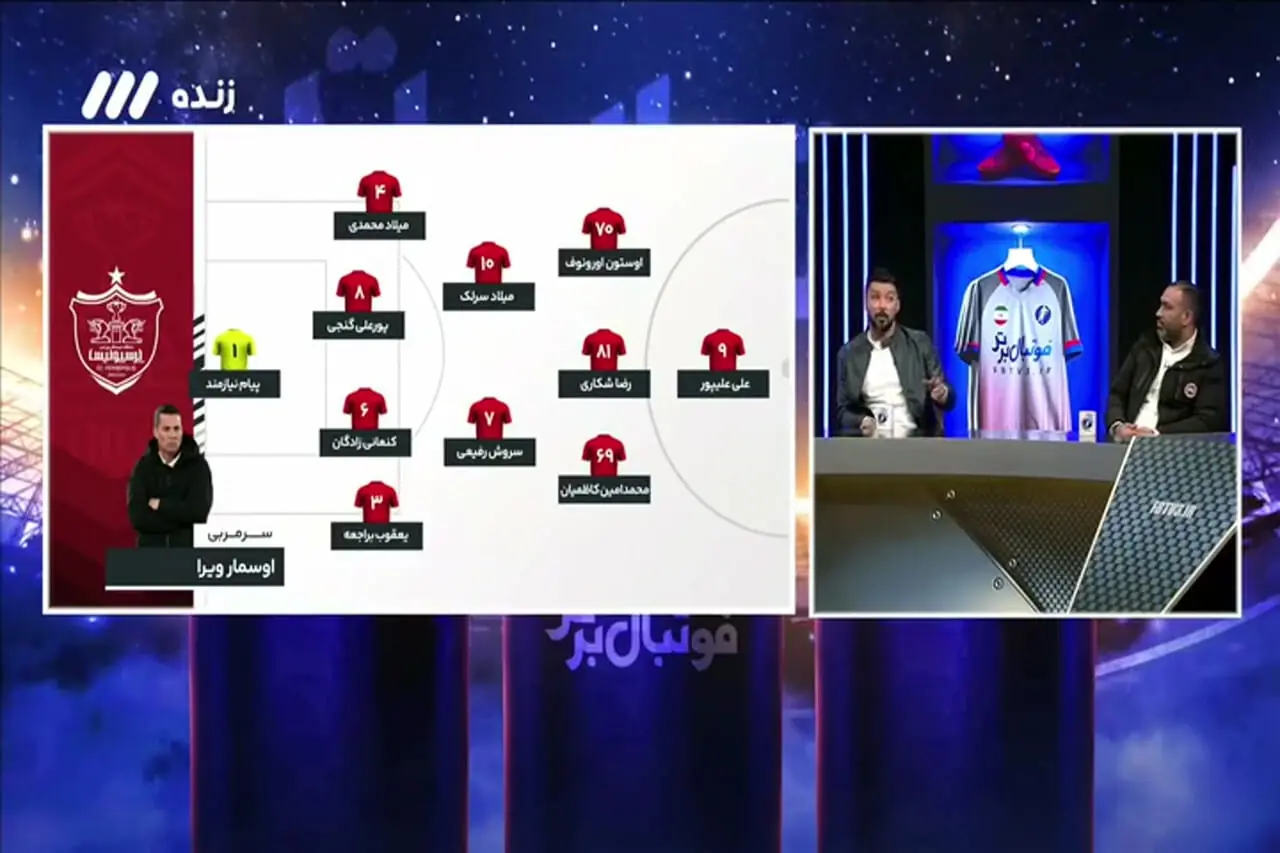سردرگمی اوسمار از چینش بازیکنان ملی پوش پرسپولیس