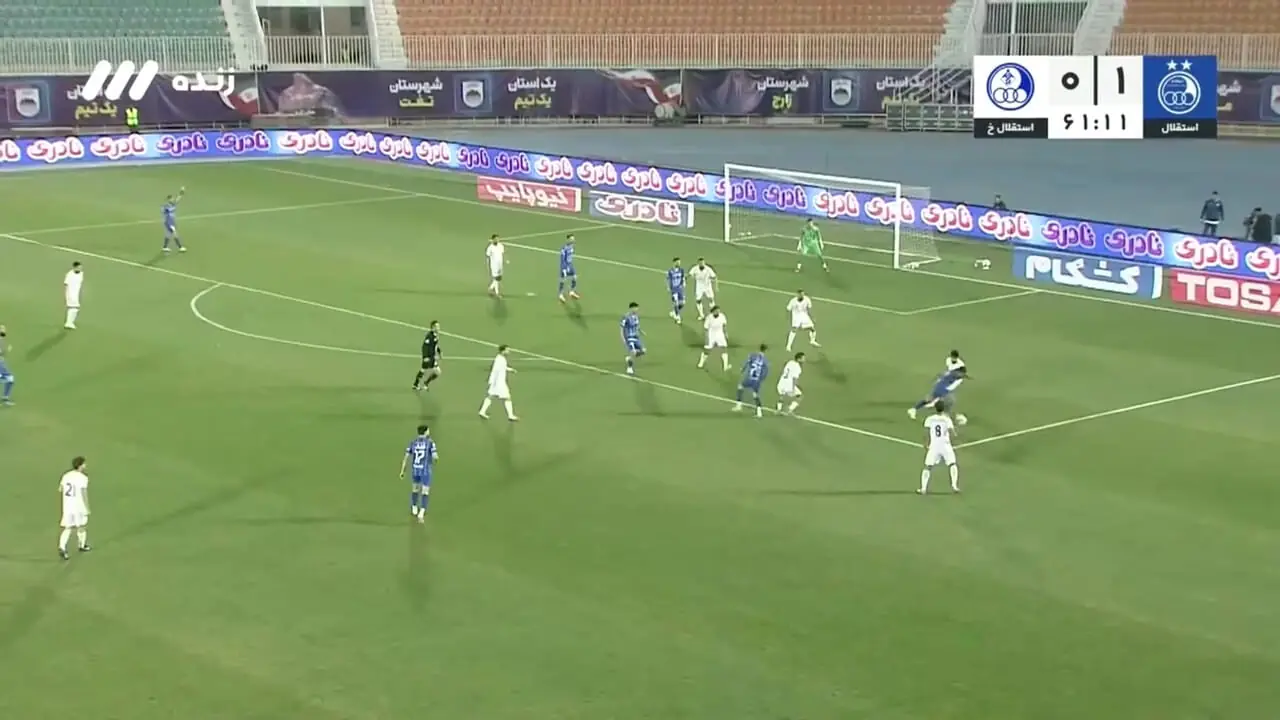 خلاصه بازی استقلال 1 - استقلال خوزستان 0