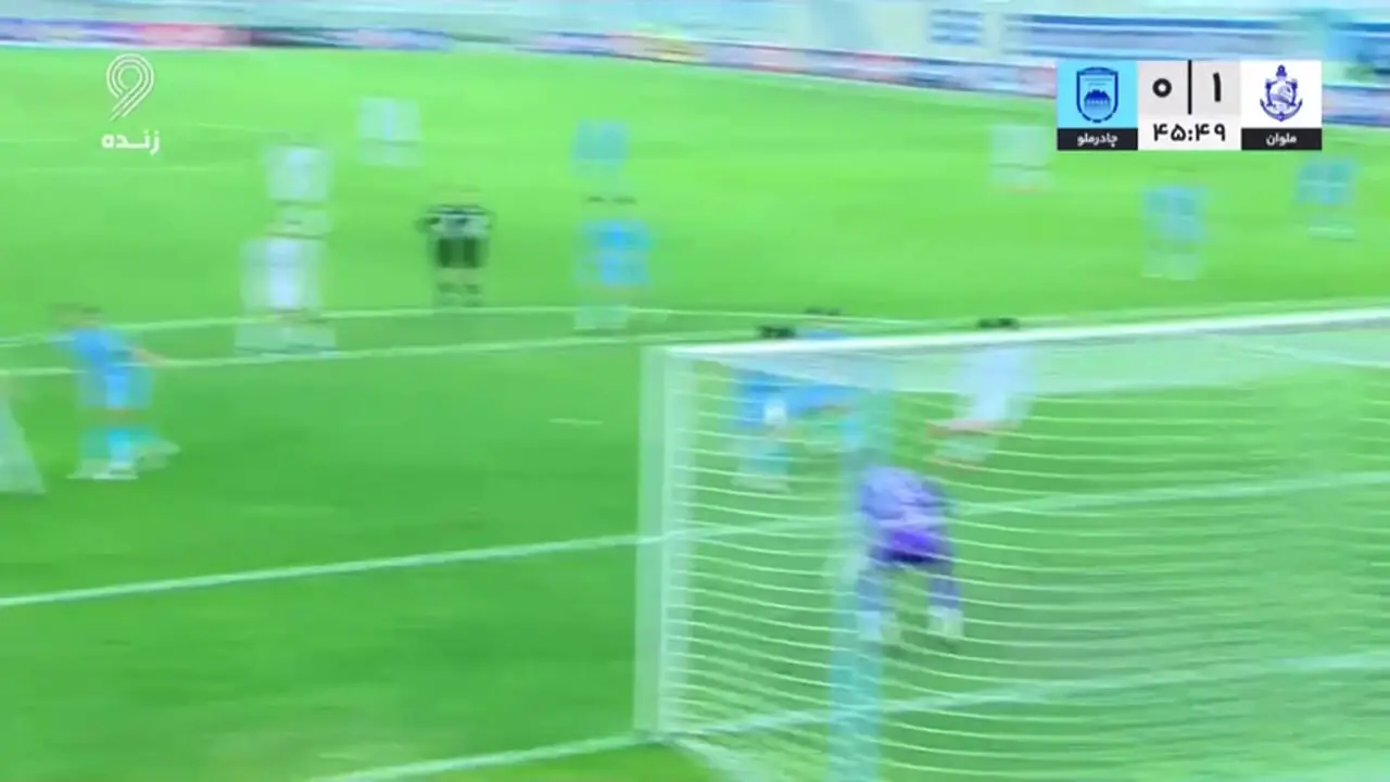 خلاصه بازی ملوان 1 - چادرملو اردکان 0