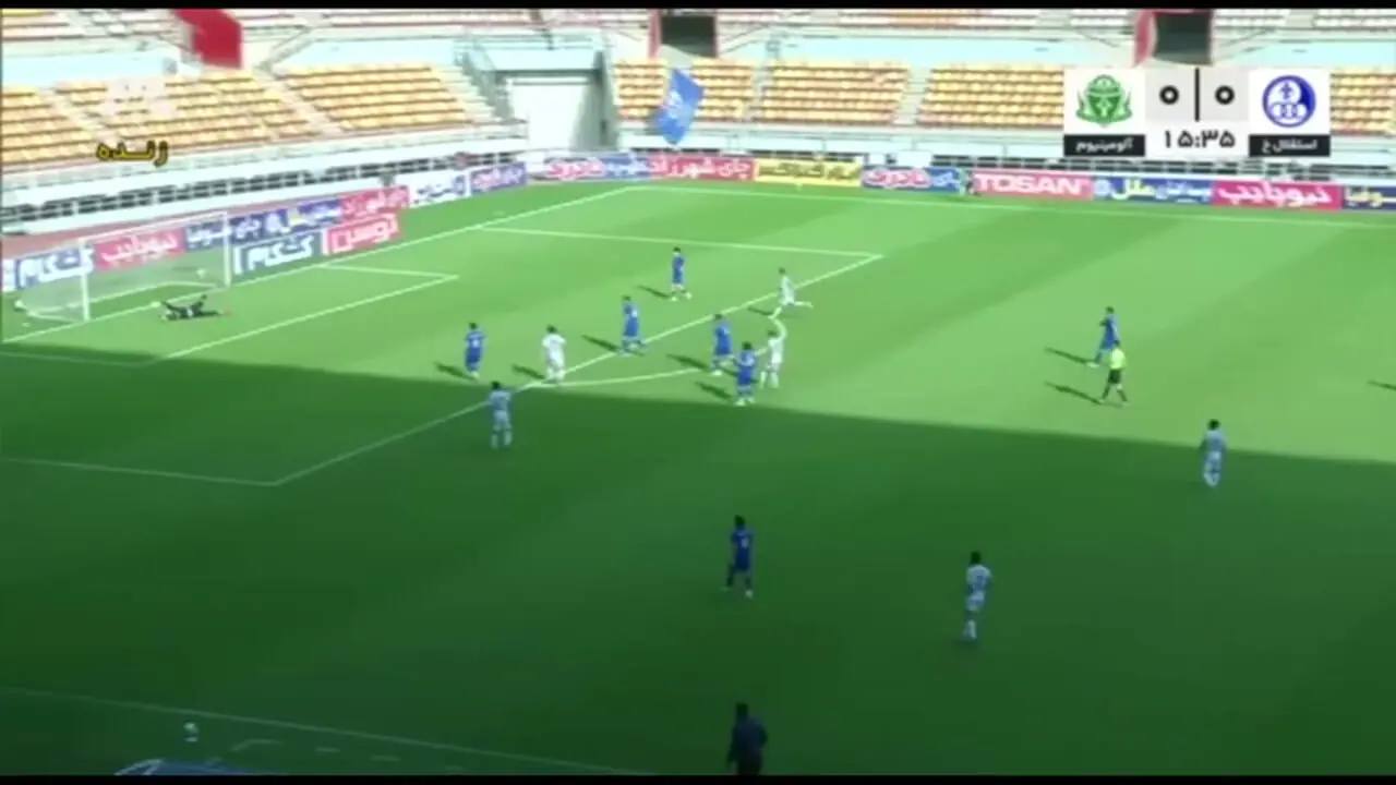 گل اول آلومینیوم به استقلال خوزستان