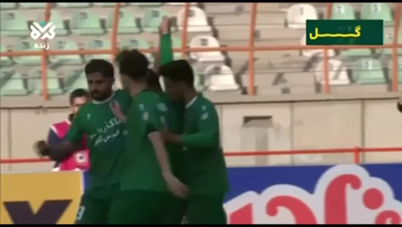 گل اول شمس آذر به مس رفسنجان