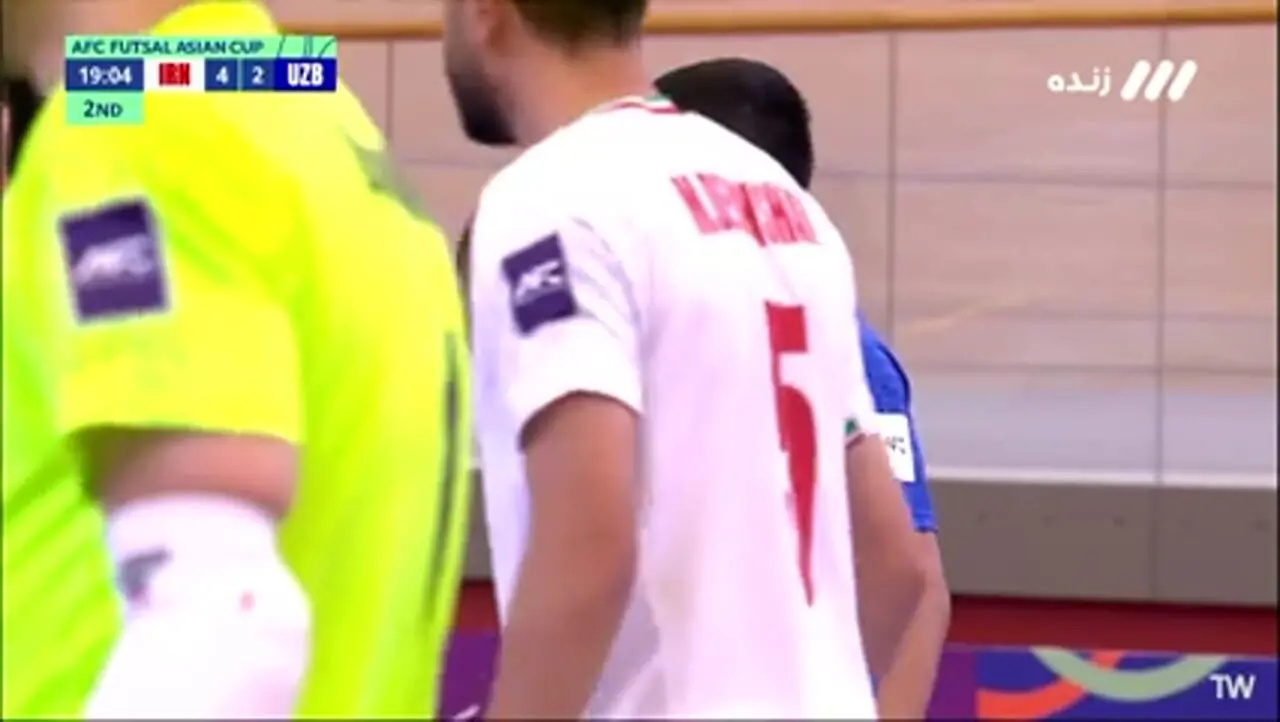 خلاصه فوتسال ایران 7 - ازبکستان 4