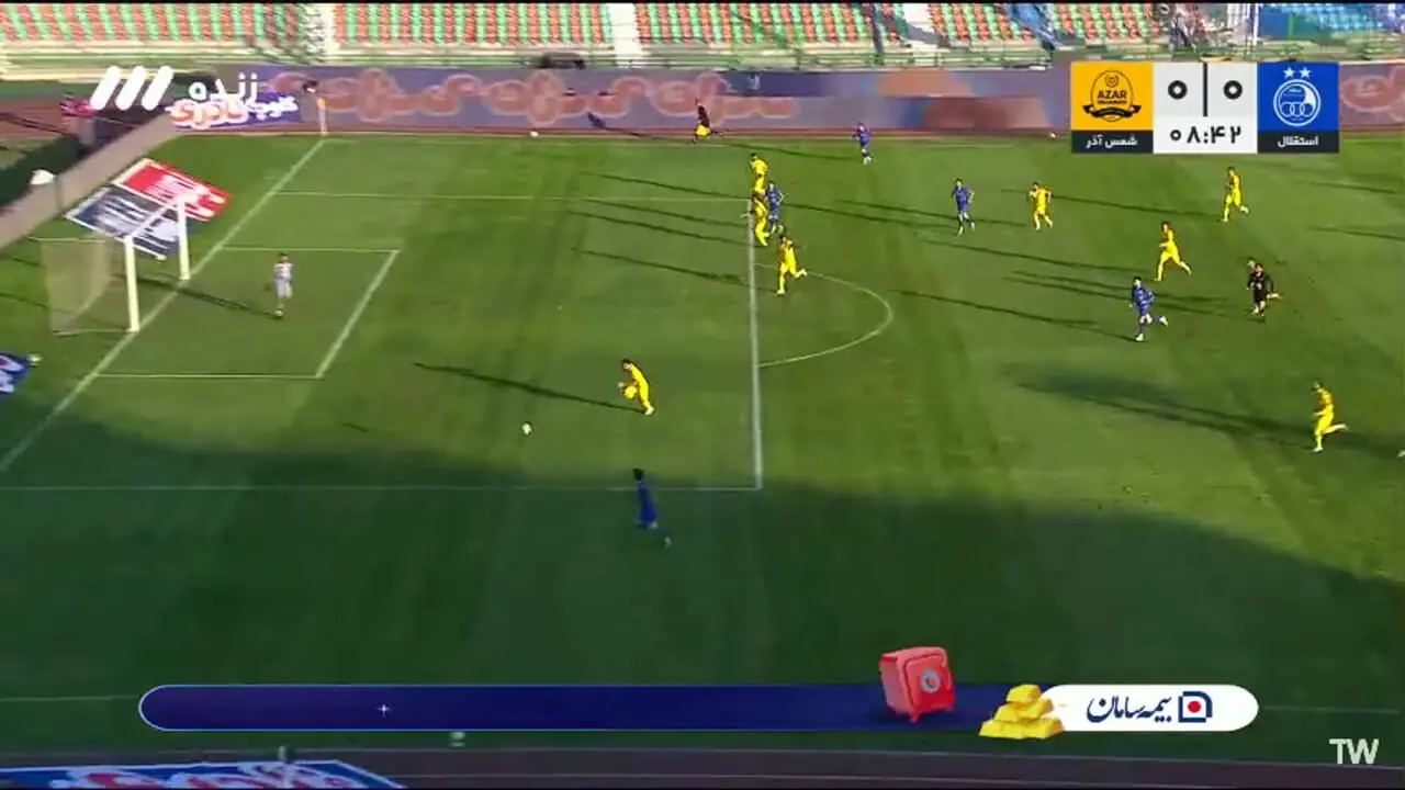 فرصت‌سوزی استقلال؛ ضربه یاسر آسانی مهار شد