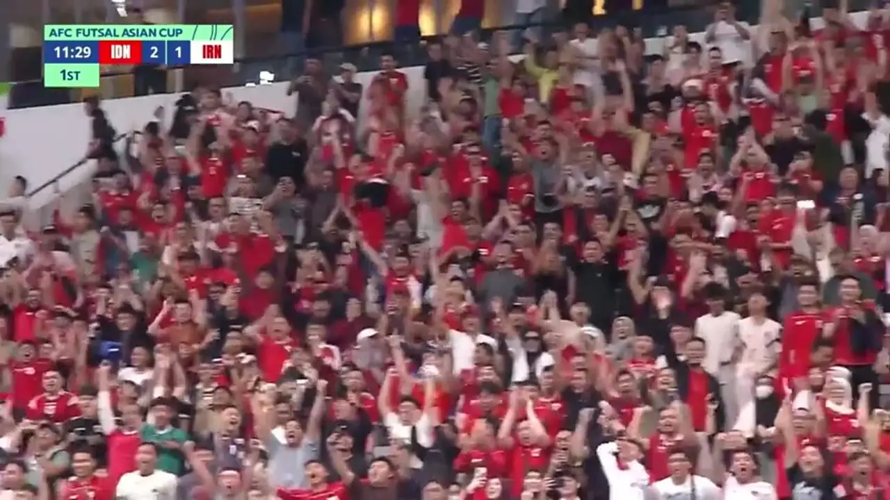 گل سوم فوتسال اندونزی به ایران