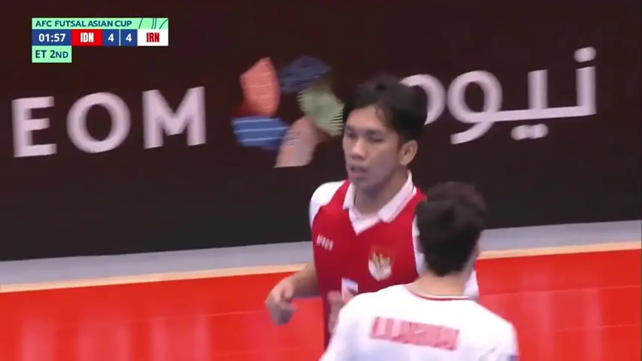 گل پنجم فوتسال اندونزی به ایران
