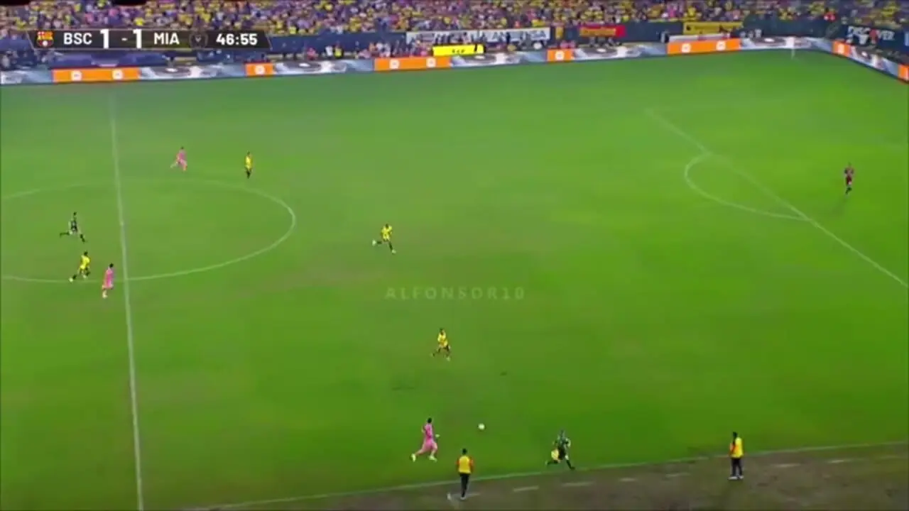 درخشش مسی با یک گل و پاس گل در بازی دوستانه