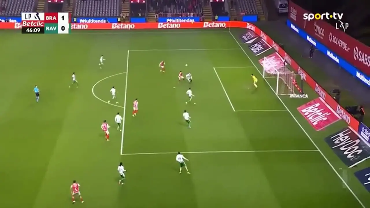 خلاصه بازی براگا 3 - ریوآوه 0