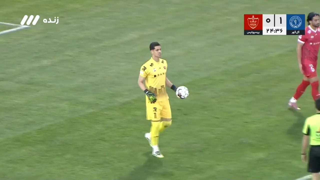 سیو تماشایی پیام نیازمند مقابل ضربه شهرآبادی