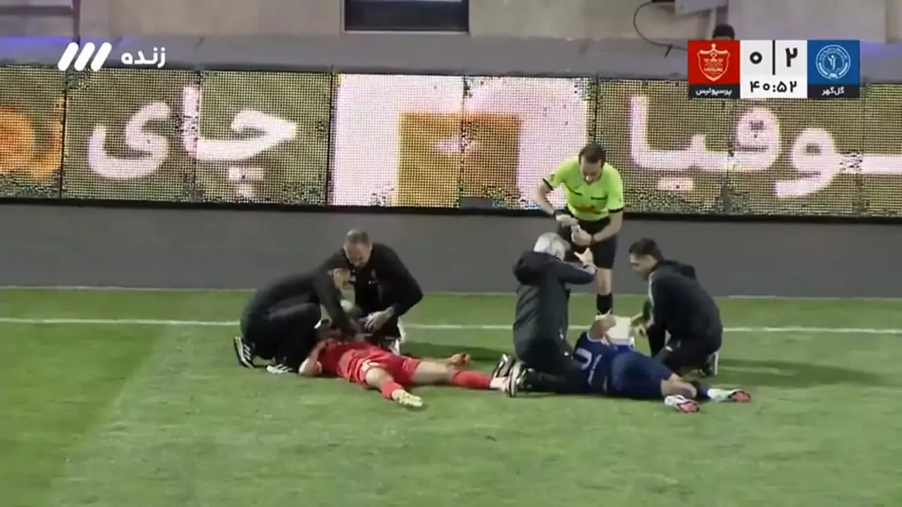 برخورد شدید معامله گری با عیدی از ناحیه سر