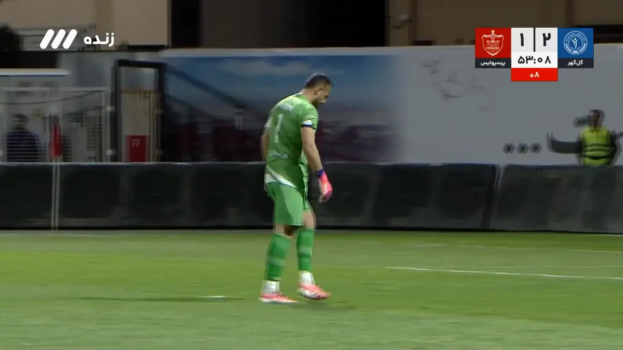 گل اول پرسپولیس به گل گهر