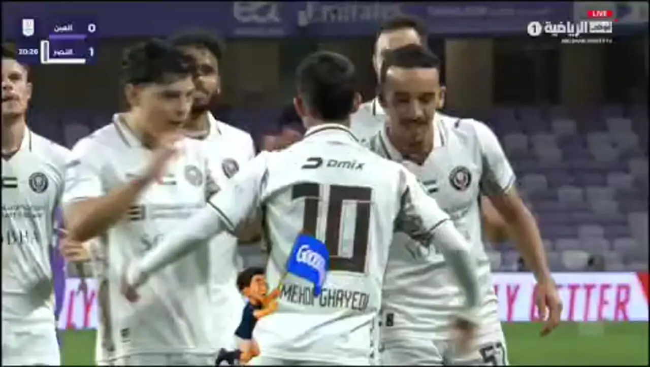 گلزنی مهدی قایدی مقابل العین