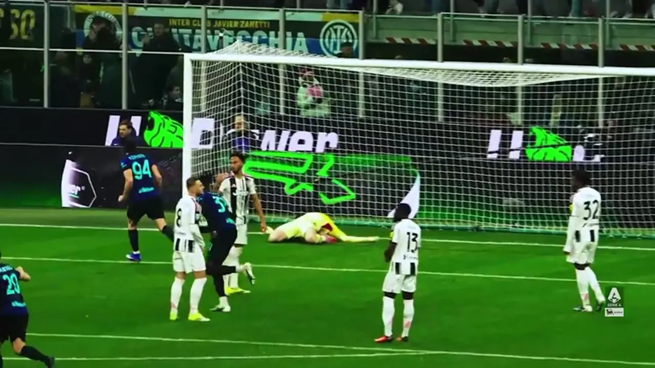 گل پیروزی‌بخش اینتر مقابل یوونتوس از نگاهی دیگر