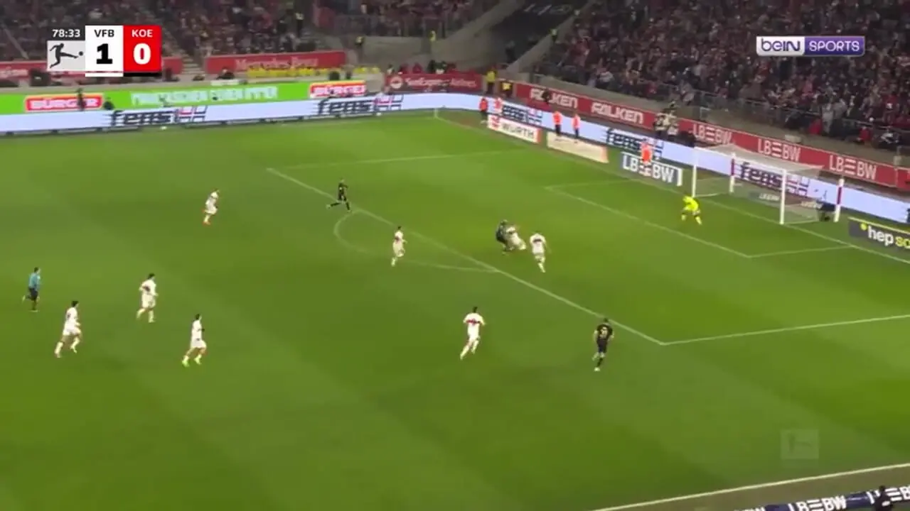 خلاصه بازی اشتوتگارت 3 - کلن 1