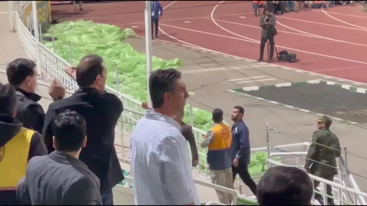 درگیری افراد منتسب به پرسپولیس با رحمتی