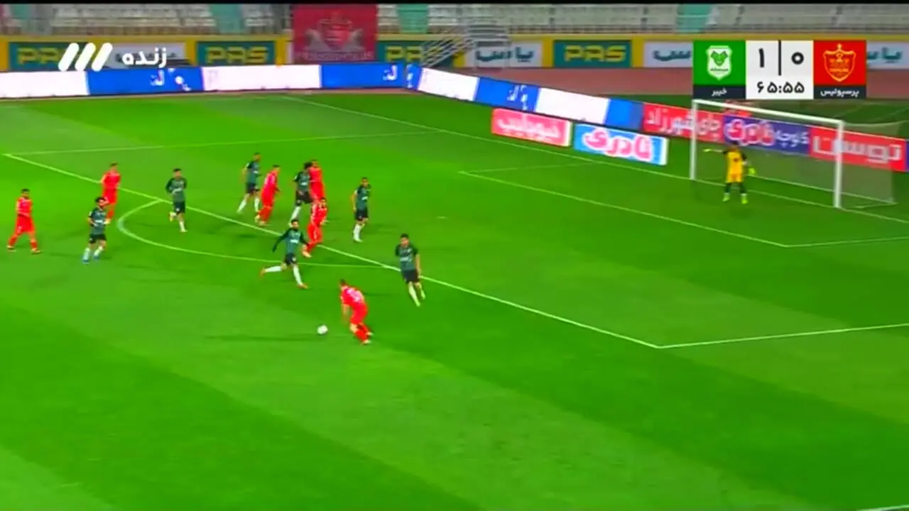 خلاصه بازی پرسپولیس 1 - خیبر 2