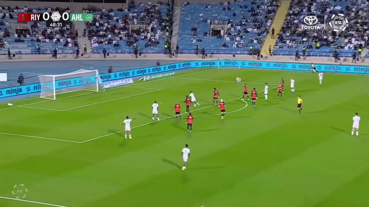 خلاصه بازی الریاض 0 - الاهلی 1