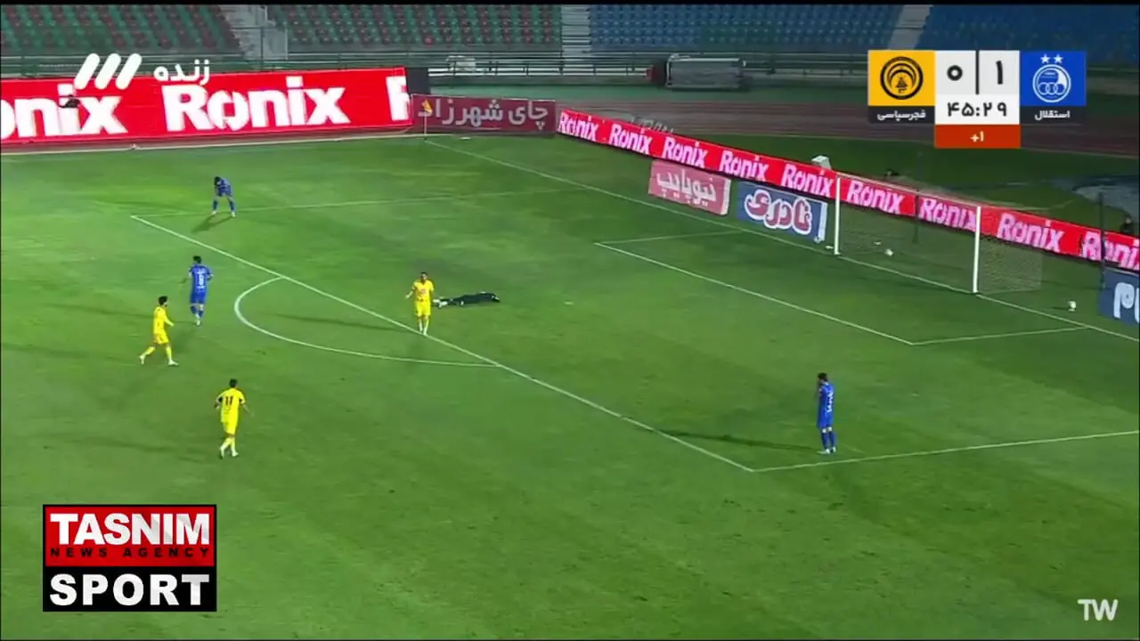 شوک به استقلال در وقتهای تلفشده؛ شریفی کار را به تساوی کشاند