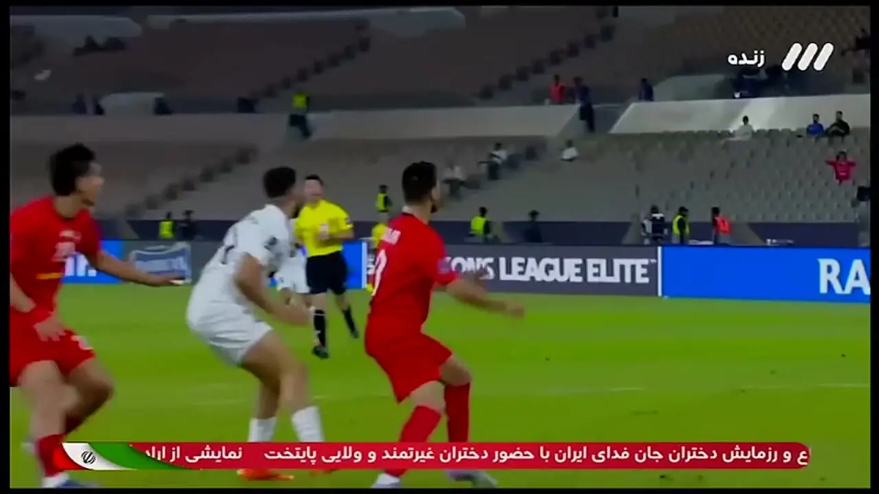 خلاصه بازی شباب الاهلی امارات 3 - تراکتور 0