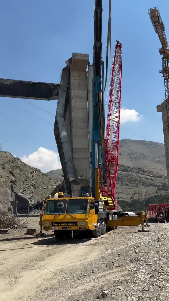 عملیات احیای پل B۱ کرج کلید خورد؛ آغاز آواربرداری در فاز نخست