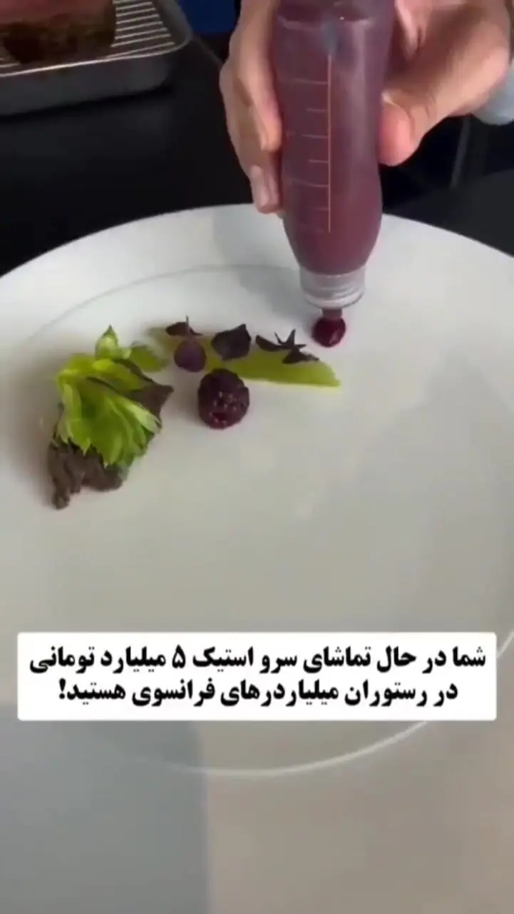 طعم لوکس در رستوران میلیاردرها؛ سرو استیک ۵ میلیارد تومانی در پاریس