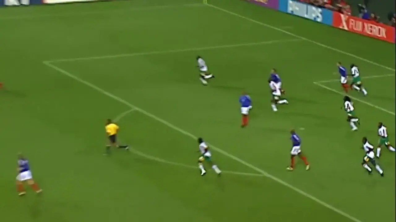 فرانسه 0 - سنگال 1 (جام جهانی 2002)