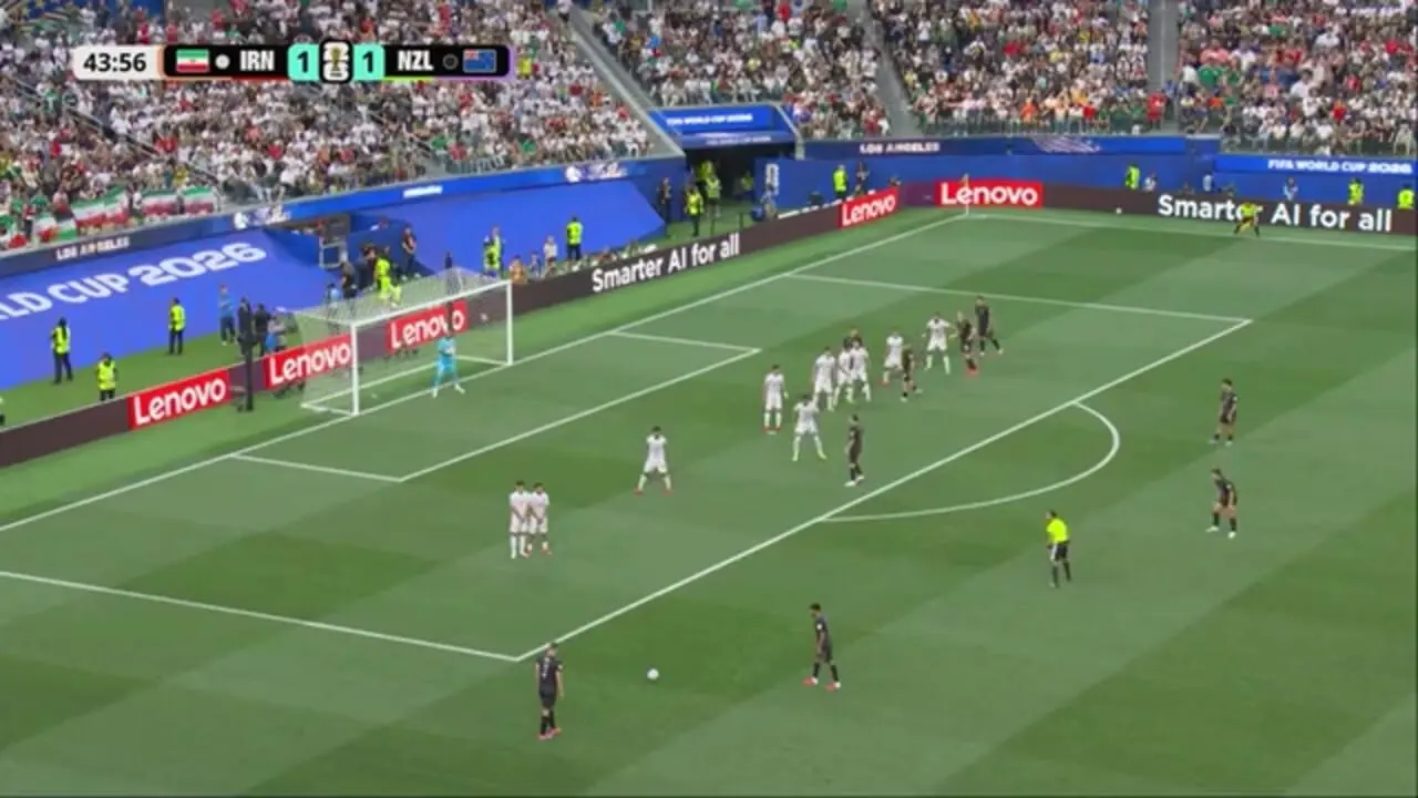 خلاصه بازی ایران 2 - نیوزیلند 2
