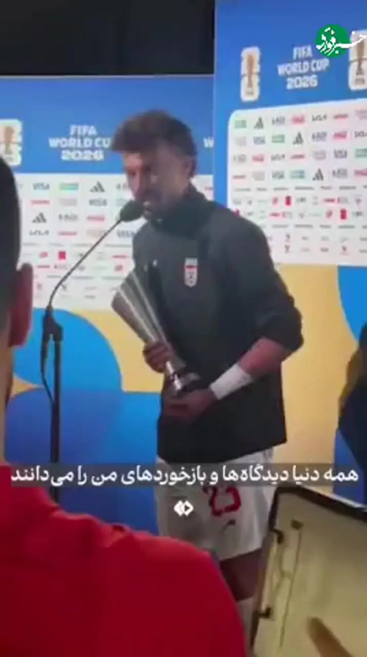 خط‌ونشان رامین رضائیان برای خبرنگار خارجی؛ مسائل داخلی به خودمان مربوط است