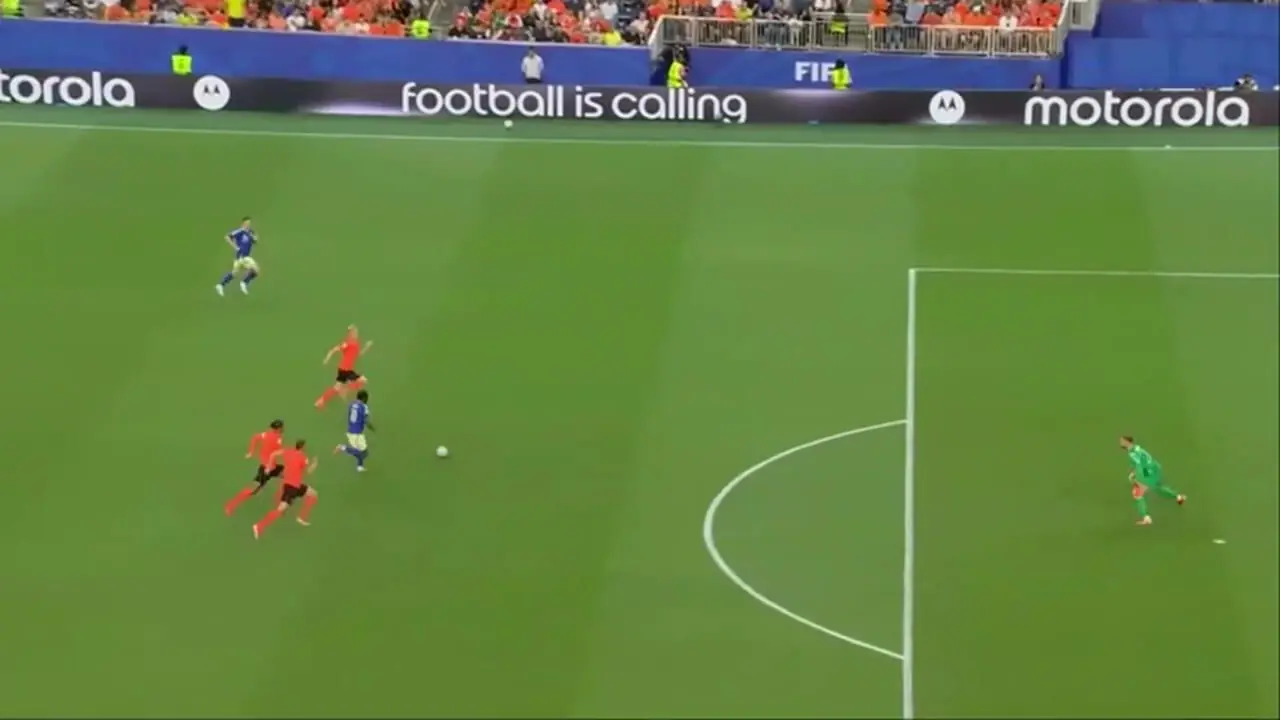 گل اول سوئد به هلند
