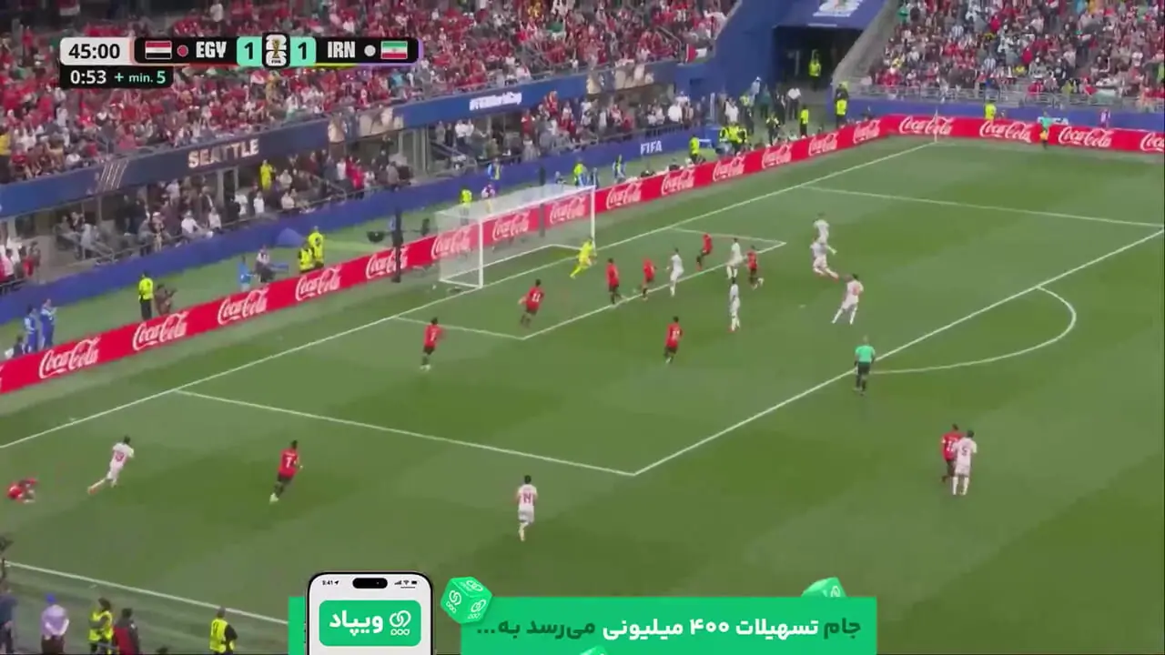 فرصت طلایی از دست رفت؛ شجاع در آستانه گل دوم ایران