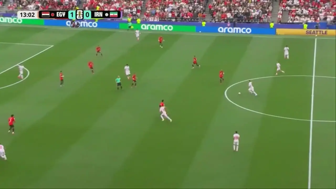 خلاصه بازی مصر 1 - ایران 1