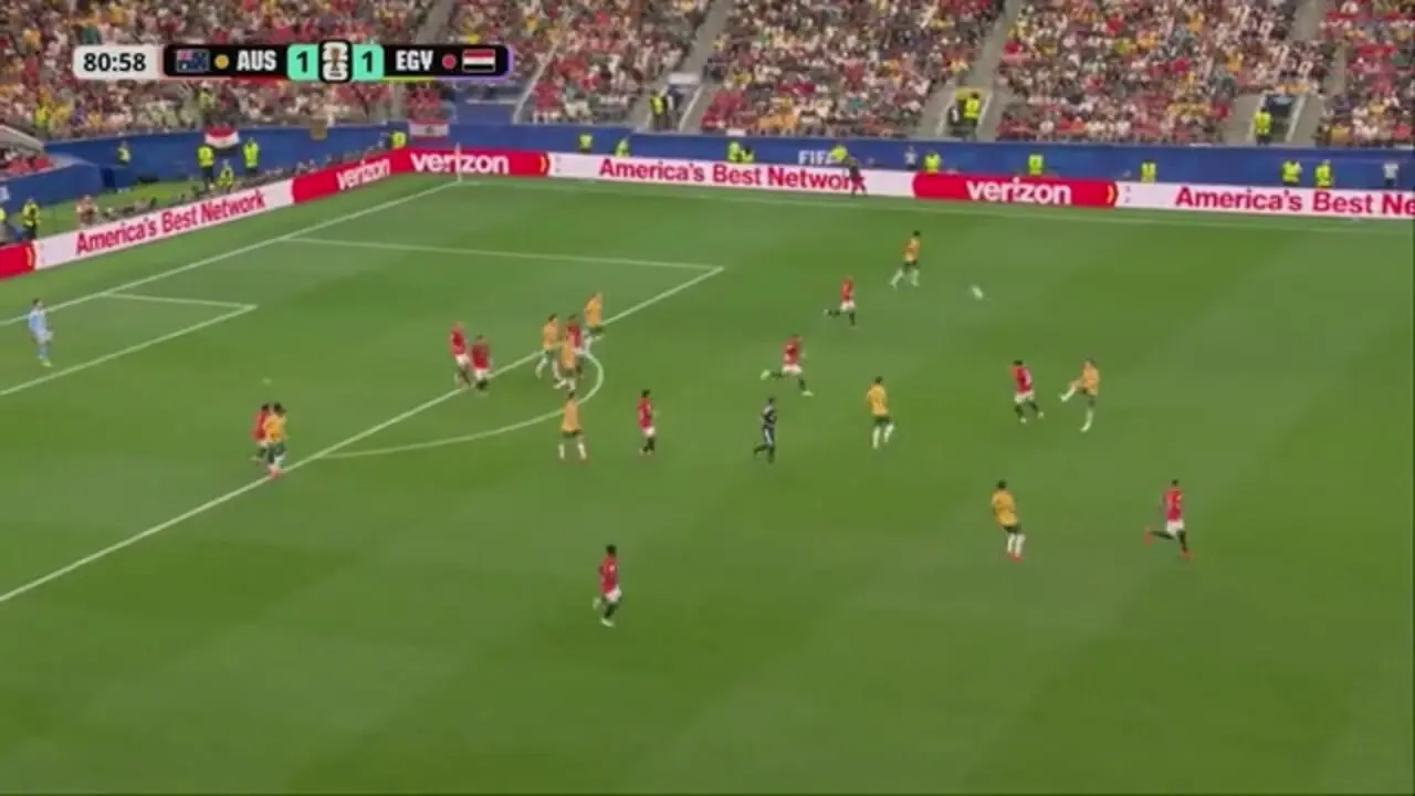 خلاصه بازی استرالیا 1 (2) - مصر 1 (4)