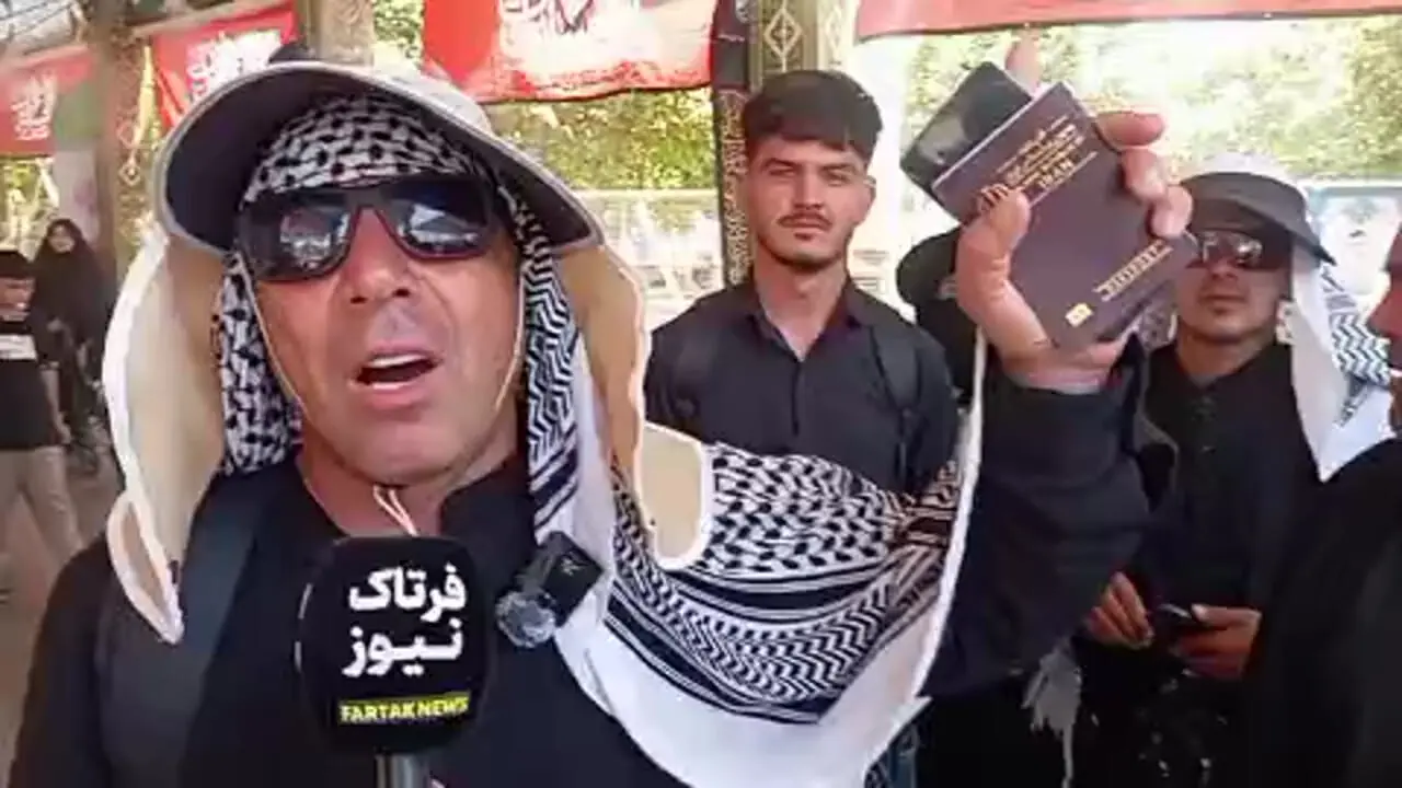 حال و هوای متفاوت مرز خسروی با نوحهخوانی ترکی زائر اربعین