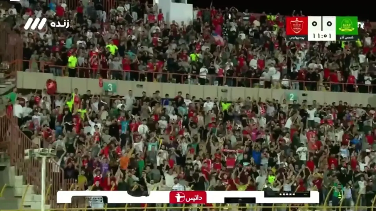 گل اول پرسپولیس به شمس‌آذر با ضربه محبی