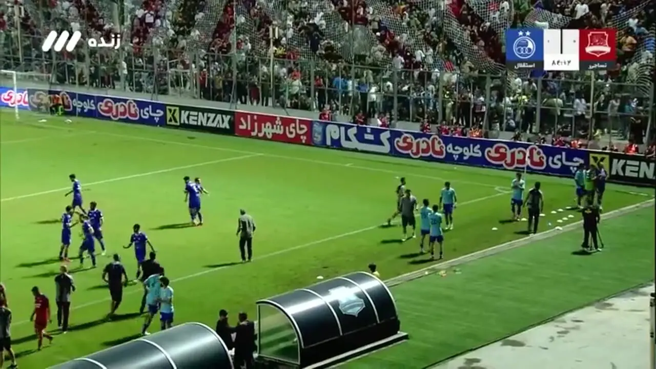 گل اول استقلال به نساجی؛ آبی‌ها در آزادی پیش افتادند